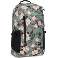 Ars Una: Flowery green iskolatáska hátizsák AU-17 32x47x18cm