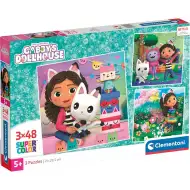 Gabi babaháza 3x48db-os Supercolor puzzle - Clementoni