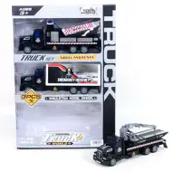 Hátrahúzós mentő kamion szett 3db-os 1:48