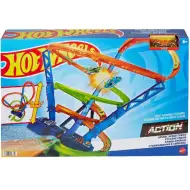 Hot Wheels Szédületes ciklon játékszett - Mattel