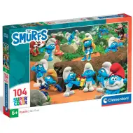 Hupikék törpikék erdei móka 104db-os supercolor puzzle - Clementoni
