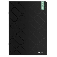 ICO: Student Prémium Black Füzet A/4 Sima 40 Lapos