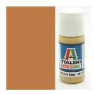 Italeri Flat US Army/Mar.Gulf Armor Sand (4812AP) - Matt US Army/Mar.Gulf páncélos sivatagi homok makett festék 20ml