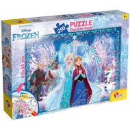 Jégvarázs 2 az 1-ben 250db-os puzzle és színező 50x35cm - Lisciani