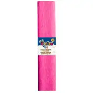 Krepp papír rózsaszín színben 50x200cm