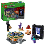 LEGO® Minecraft: Utazás az Alvilág kapujához és a Végportálhoz (21584)