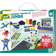 LENA: Jumbo kézműves kreatív játék szett 800db-os
