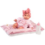 Llorens: Olivia 38cm-es síró baba párnával