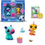 Littlest Pet Shop: Jungle Pals - Capybara és Papagáj figura csomag 2. Széria