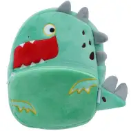Luna: Must Team Dinoszaurusz mintás ovis plüss hátizsák 27x10x24cm