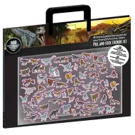 Luna: Jurassic World matrica szett 140db matricával és 4db háttérképpel