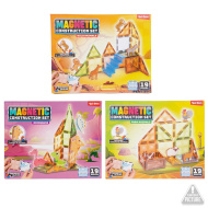 Magnetic Mágneses állatos építőkészlet 19db-os többféle 1db