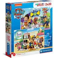 Mancs Őrjárat 2x20db-os puzzle - Clementoni