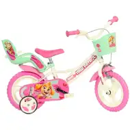 Mancs Őrjárat fehér-rózsaszín bicikli 12-es méretben - Dino Bikes kerékpár