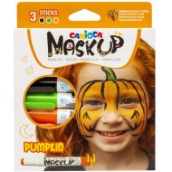 Maskup: Sütőtök arcfestő szett 3 színnel - Carioca