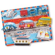 Melissa&Doug: Járműves kirakó - Spin Master