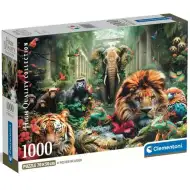 Misztikus dzsungel 1000 db-os HQC puzzle poszterrel - Clementoni