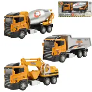 Builders: Építőipari jármű többféle változatban 22cm 1db