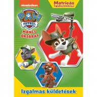 Móra: Mancs Őrjárat - Izgalmas küldetések Matricás foglalkoztatókönyv