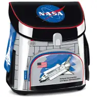 Nasa mágneszáras iskolatáska, hátizsák 33x41x24cm
