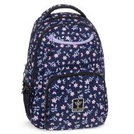 Ars Una: Navy bloom AU-6 iskolatáska, hátizsák 34x45x26cm