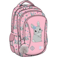 St.Right Cute Rabbit ergonomikus iskolatáska, hátizsák BP26 39x27x17cm