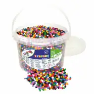 PlayBox: 5mm-es MIDI vasalható gyöngyök 10 színű mix 20.000db