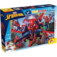 Pókember 2 az 1-ben maxi 24db-os puzzle és színező 70x50cm - Lisciani