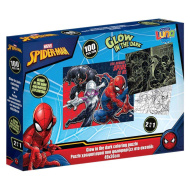 Luna: Marvel Pókember 100db-os sötétben világító puzzle
