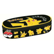 Pokémon Pikachu ovális tolltartó 23x9,5x6cm