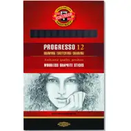 ICO: Progresso grafit ceruza 8911/8B 12db Koh-I-Noor