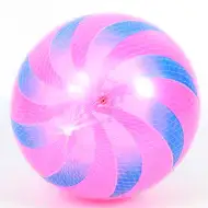 Mintás gumilabda 23cm-es többféle színben