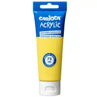 Acrylic 75ml-s akril festék sárga színben - Carioca