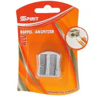 Spirit: Alumínium 2 lyukú hegyező 1db-os csomag