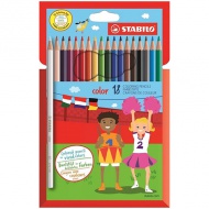 Stabilo: Color színes ceruza készlet 18db-os