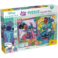 Stitch 2 az 1-ben 250db-os puzzle és színező 50x35cm - Lisciani