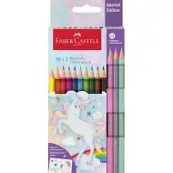 Faber-Castell: Grip Unikornis színes ceruza szett 13db-os pasztell színekben