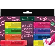 Faber-Castell: Szövegkiemelő 1546 8db-os készlet neon színekkel