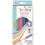 The Littlies: Famentes pasztell 12db-os színes ceruza szett