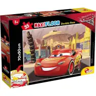 Verdák 2 az 1-ben maxi 35db-os puzzle és színező 70x50cm - Lisciani