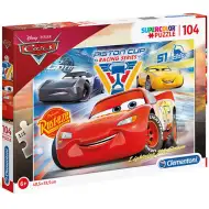 Verdák 3 Szelep-kupa Supercolor puzzle 104db-os - Clementoni