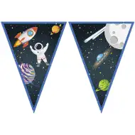 Űrkaland party zászlófüzér 230 cm
