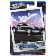 Hot Wheels: Vintage Jaguar Lightweight E‑Type kisautó 1/64 – Mattel