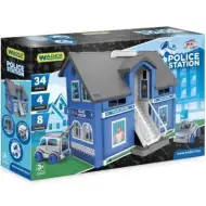 Play House: Nagy rendőrség játékszett járművekkel - Wader