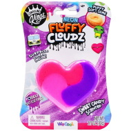 Compound Kings Neon Fluffy Cloudz illatos felhő slime - Cukorka szív